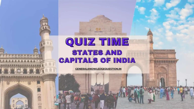 states and capitals of india quiz