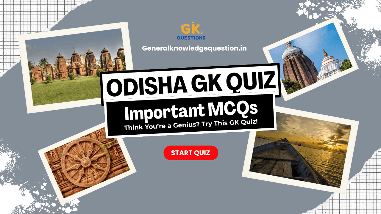 Odisha Gk Quiz 25 Important Questions For Competitive Exams