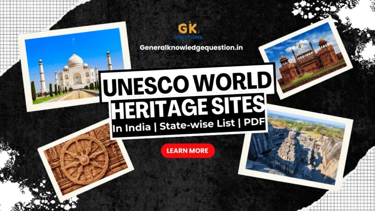 UNESCO World heritage sites in India