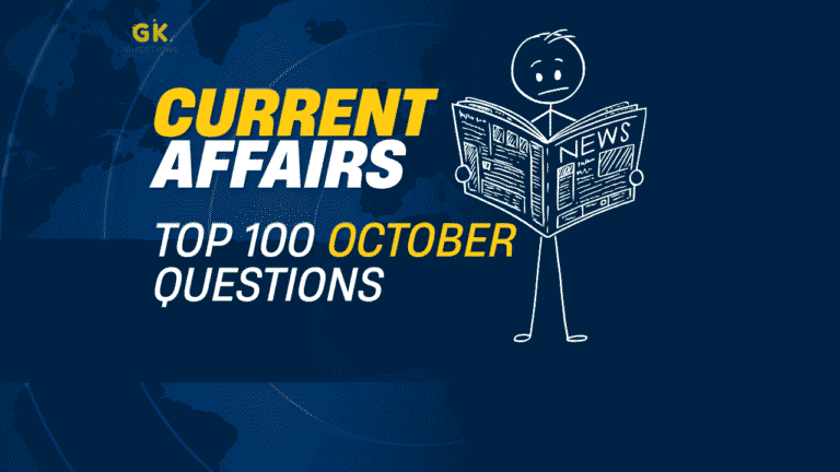 october current affairs questions