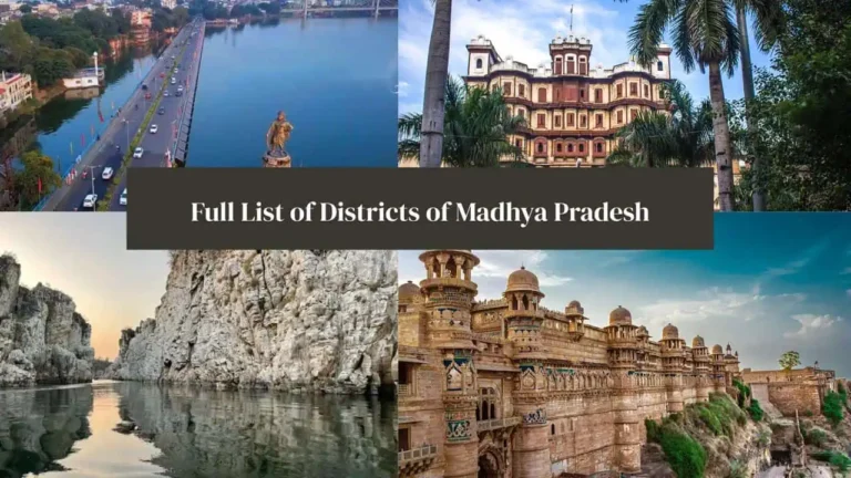 Districts of Madhya Pradesh