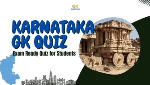 Karnataka GK Quiz