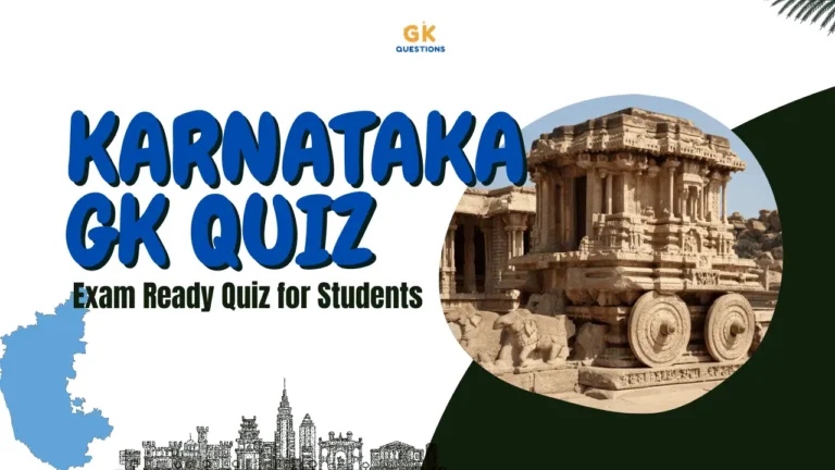 Karnataka GK Quiz