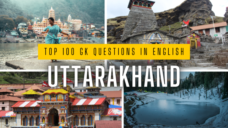 Uttarkhand GK Questions