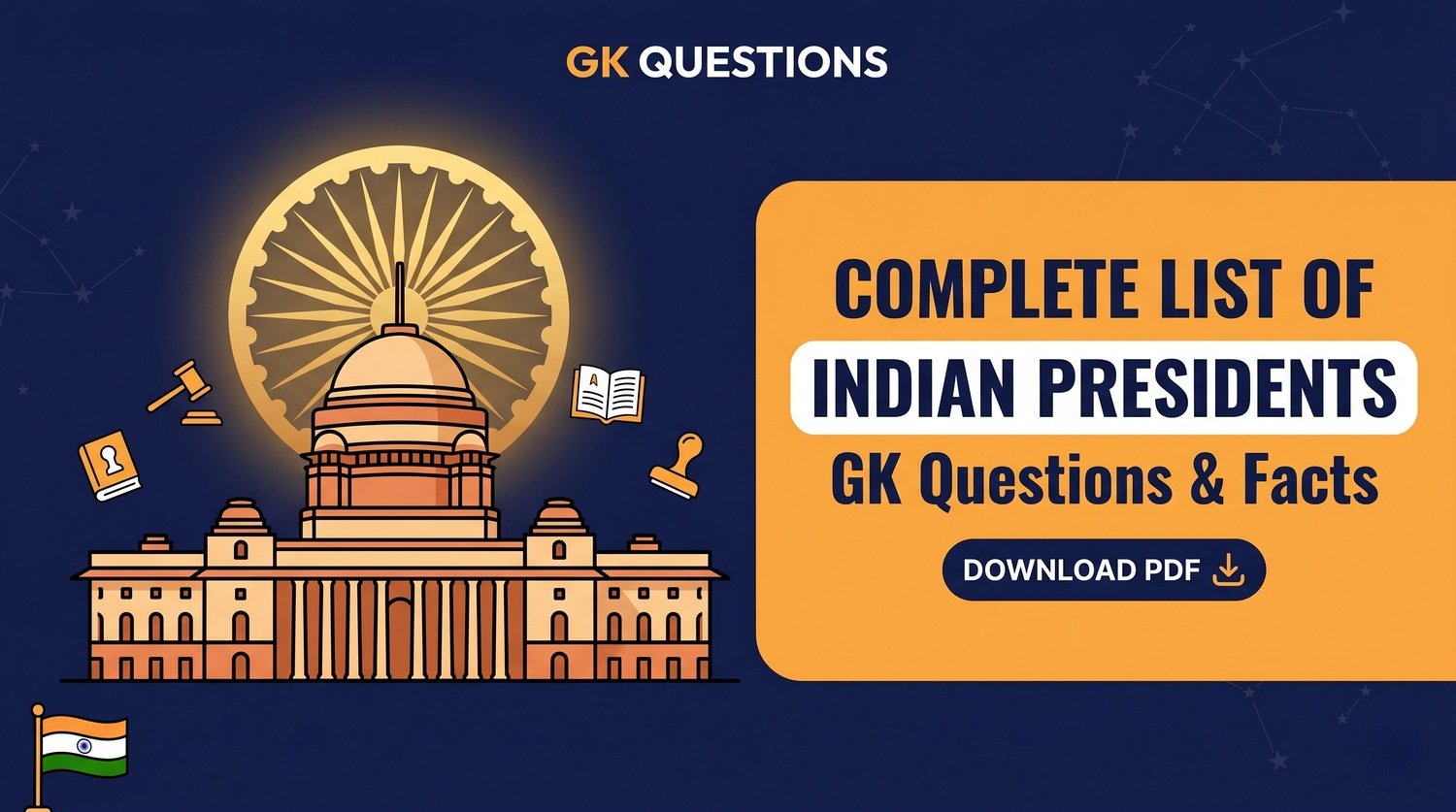 Presidents of India GK questions