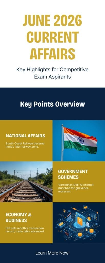 JUNE 2026 CURRENT AFFAIRS