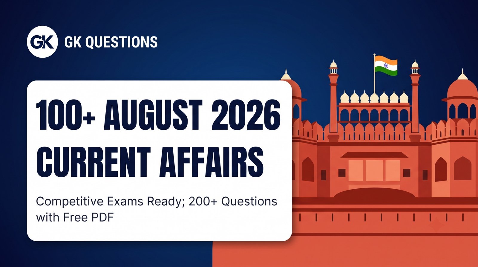 August Current Affairs 2026