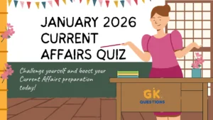 January 2026 Current Affairs Quiz